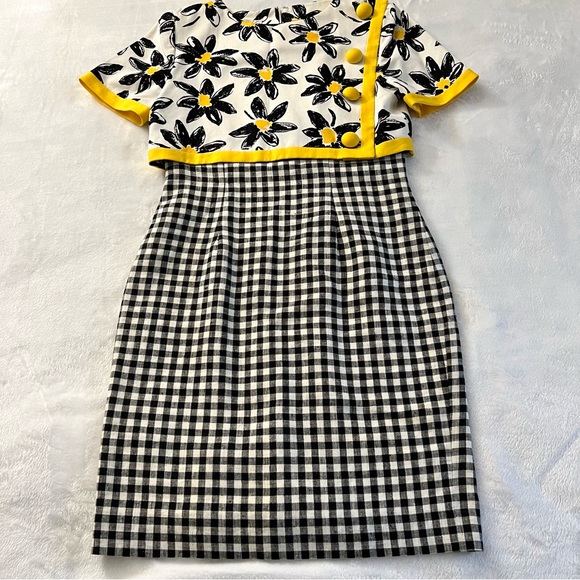 SCAASI VINTAGE LADIES DRESS Sz 6 - Picture 4 of 12